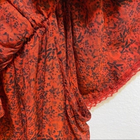 Wilfred Aritzia Promener Women's Floral Off The Shoulder Blouse XS - Picture 4 of 8